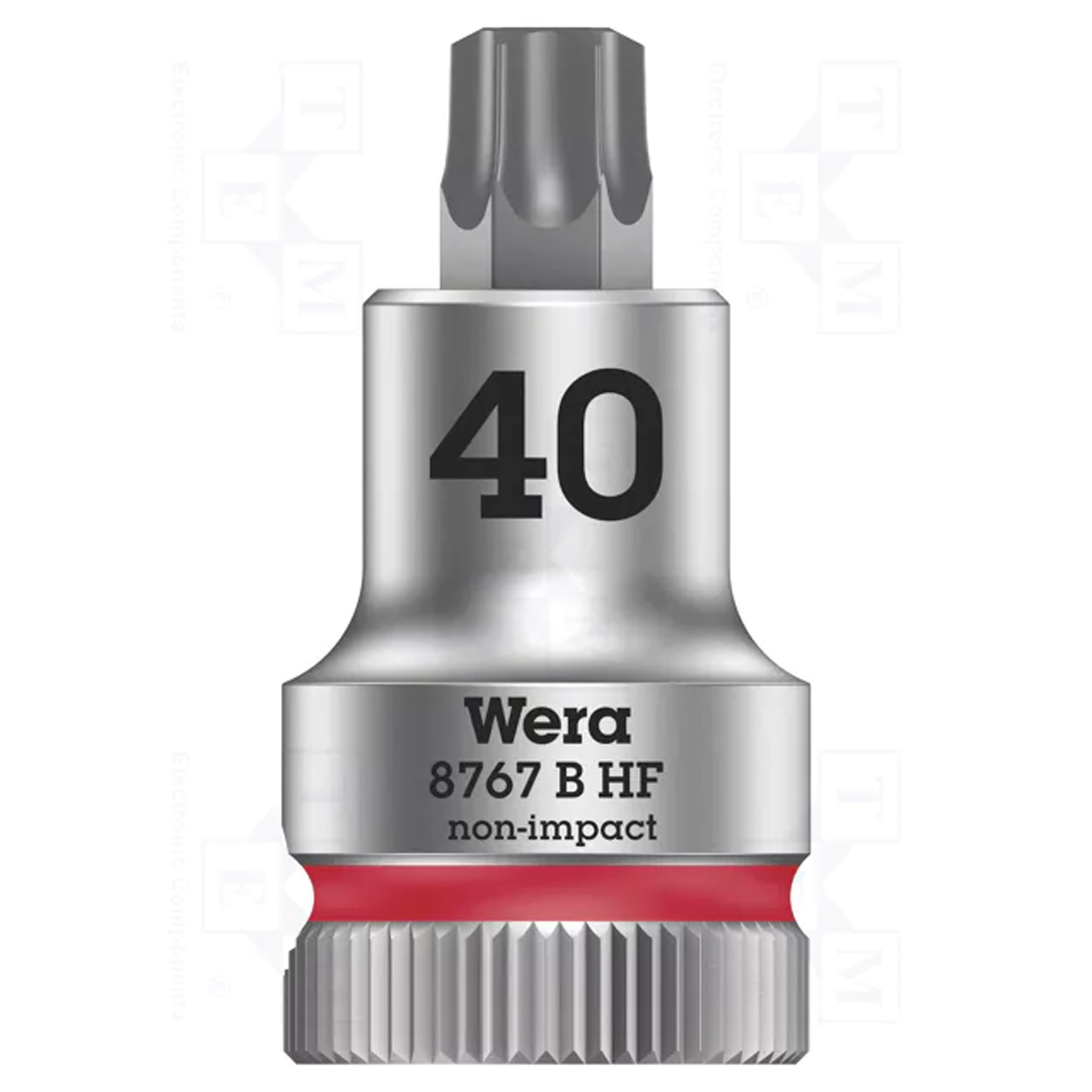 Wera Tool 8767 B HF Torx Zyklop 3/8" Drive Torx Bit Socket, T40