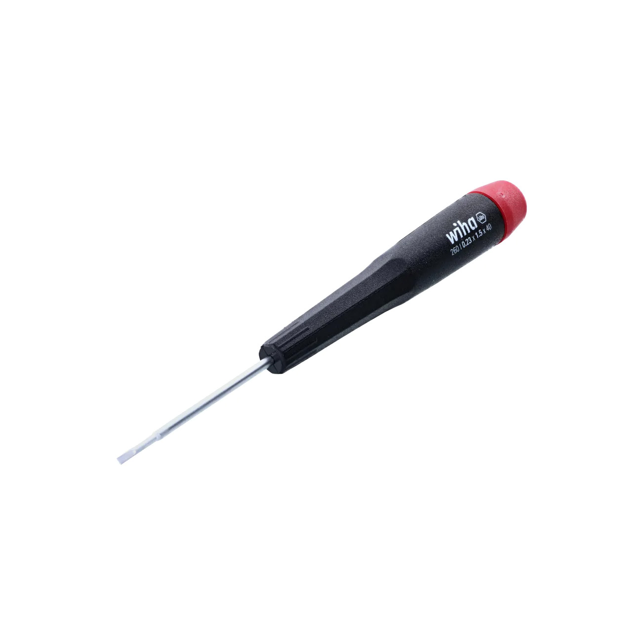 Wiha Tool Precision slotted Screwdriver, 1.5x40mm