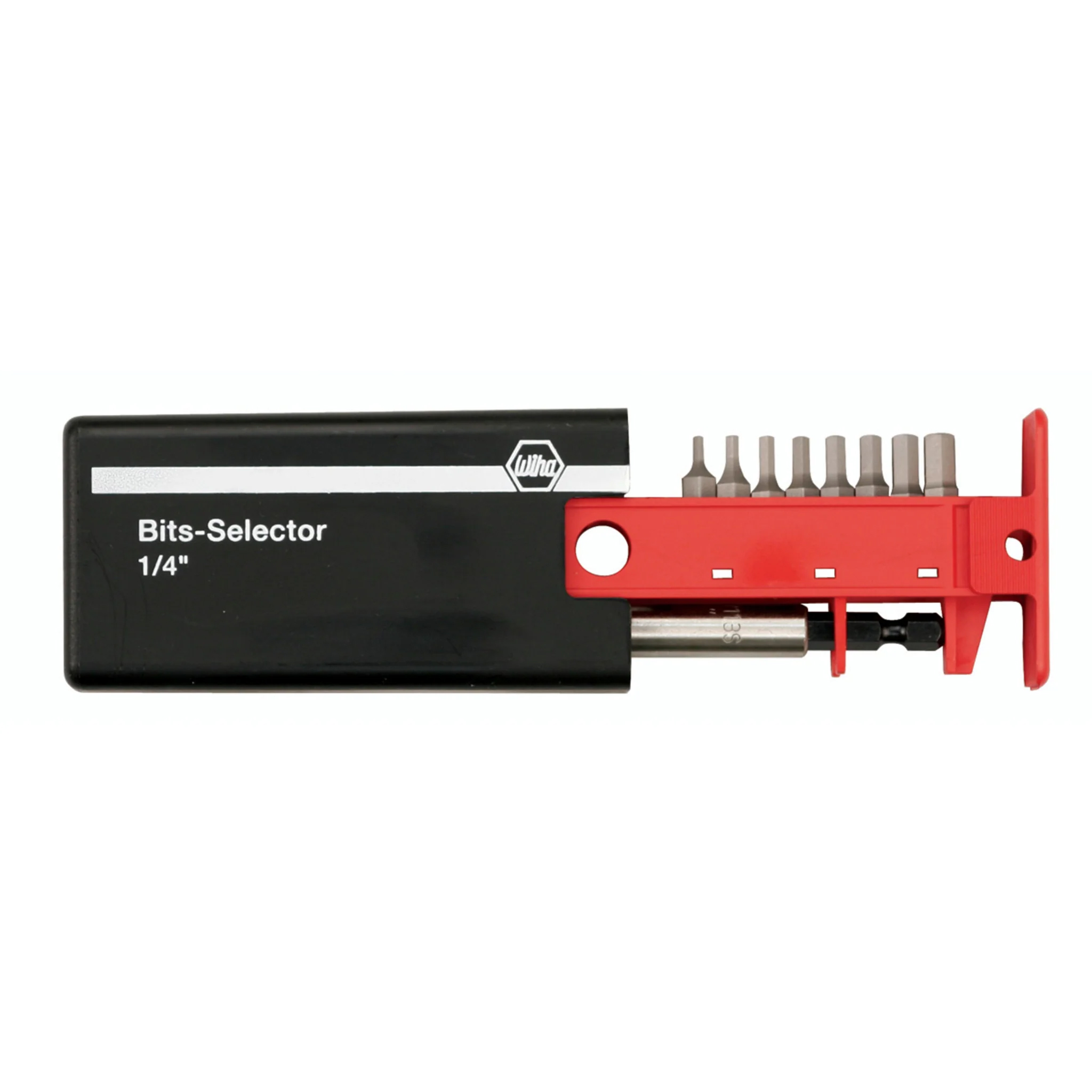 Wiha Tool Hex Selector with Bits/Magnetic Holder, 1.5-8mm, 9/Set