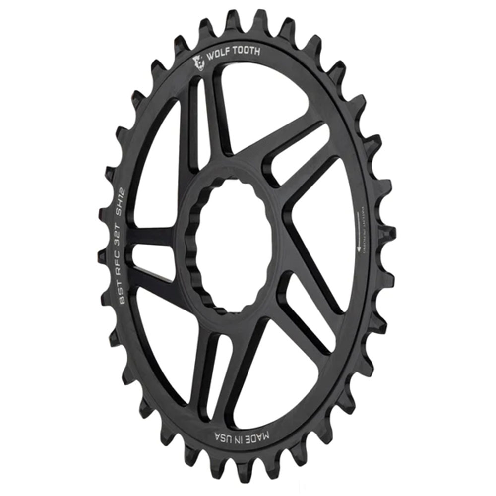 Wolf Tooth Components Cinch Boost Drop-Stop B Chainring, 34T, Black