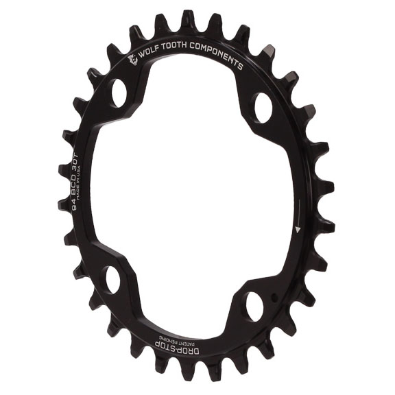 Wolf Tooth Components 4x94mm Chainring, 94BCD 30T, Black