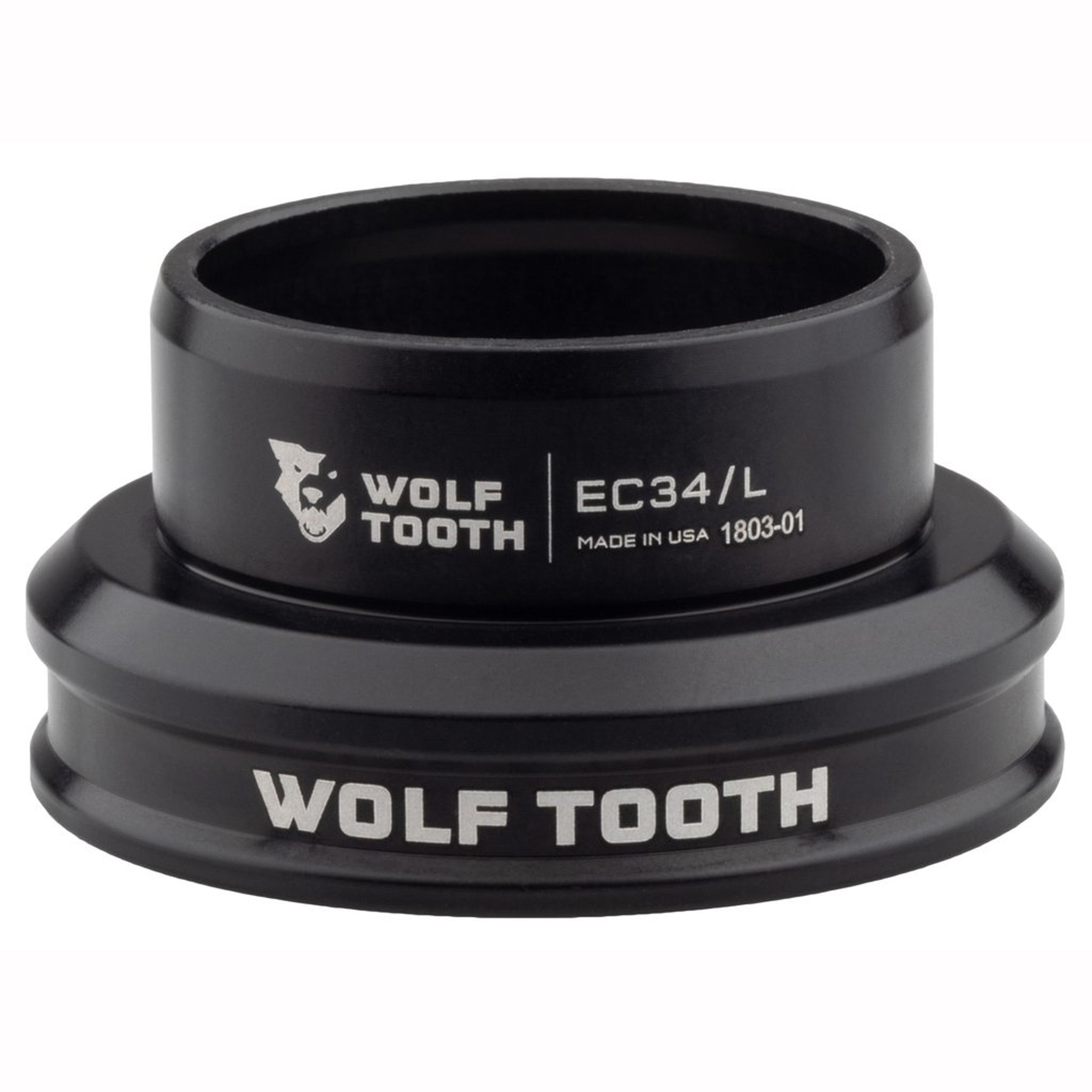 Wolf Tooth Components Lower Headset EC34/30, Black