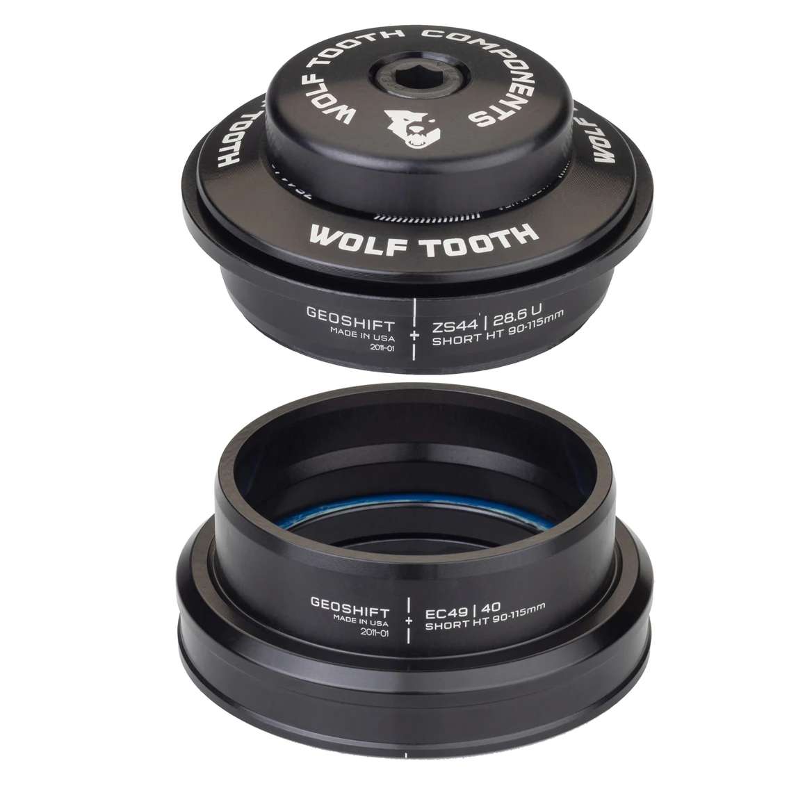 Wolf Tooth Components GeoShift HS ZS44 Upper/EC49 Lower (Perf), Long