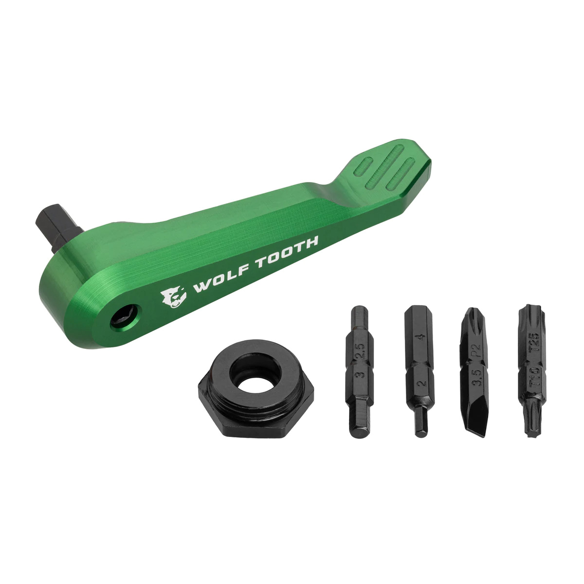 Wolf Tooth Components Axle Handle Multi-Tool, Green