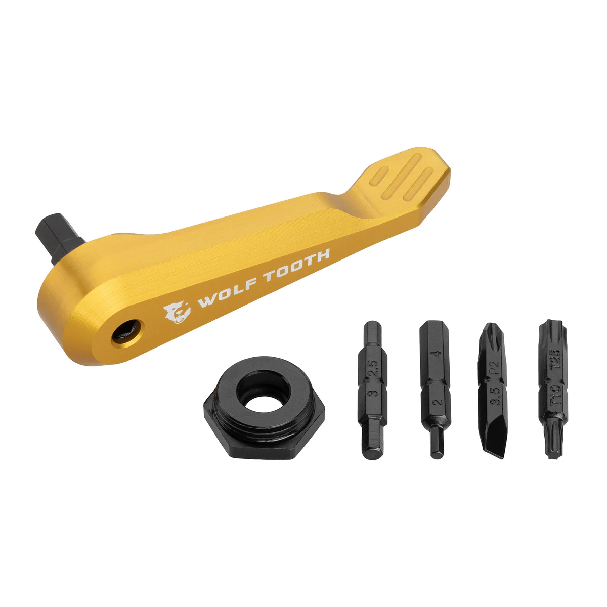 Wolf Tooth Components Axle Handle Multi-Tool, Gold 