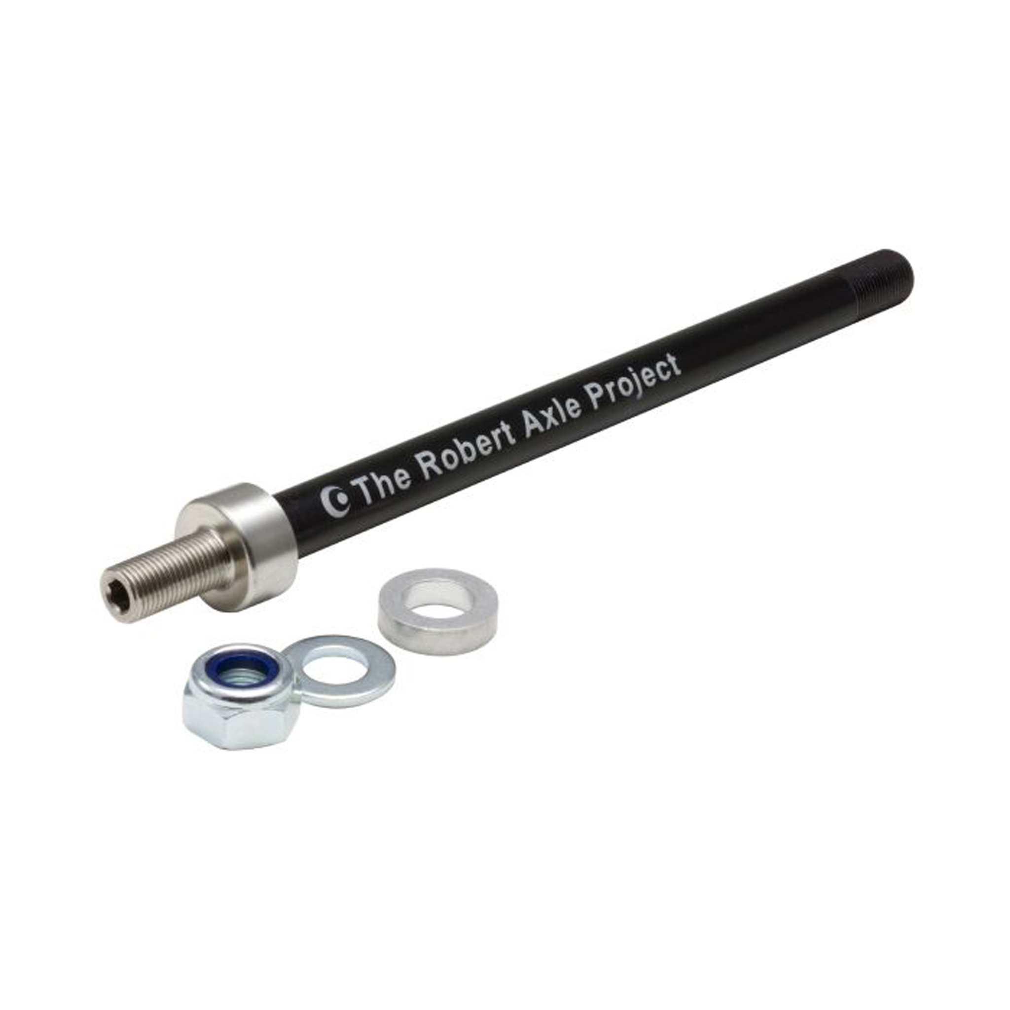 Robert Axle Project Kid Trailer Thru-Axle, 1.5x172mm - Black