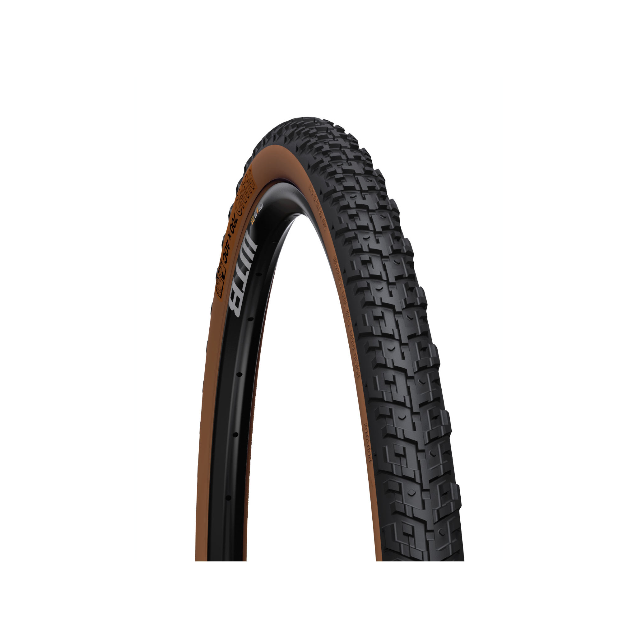 WTB Nano TCS Light Fast Rolling Tire, 700c x 40 Tan 