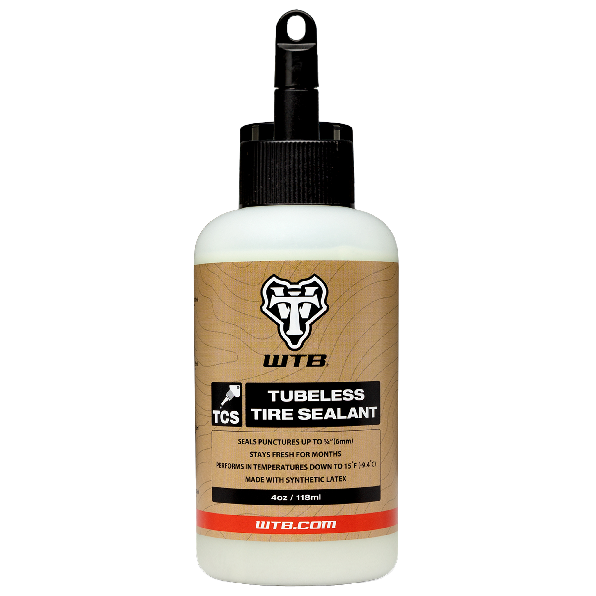 WTB TCS Tubeless Tire Sealant, 4oz w/Injector Lid