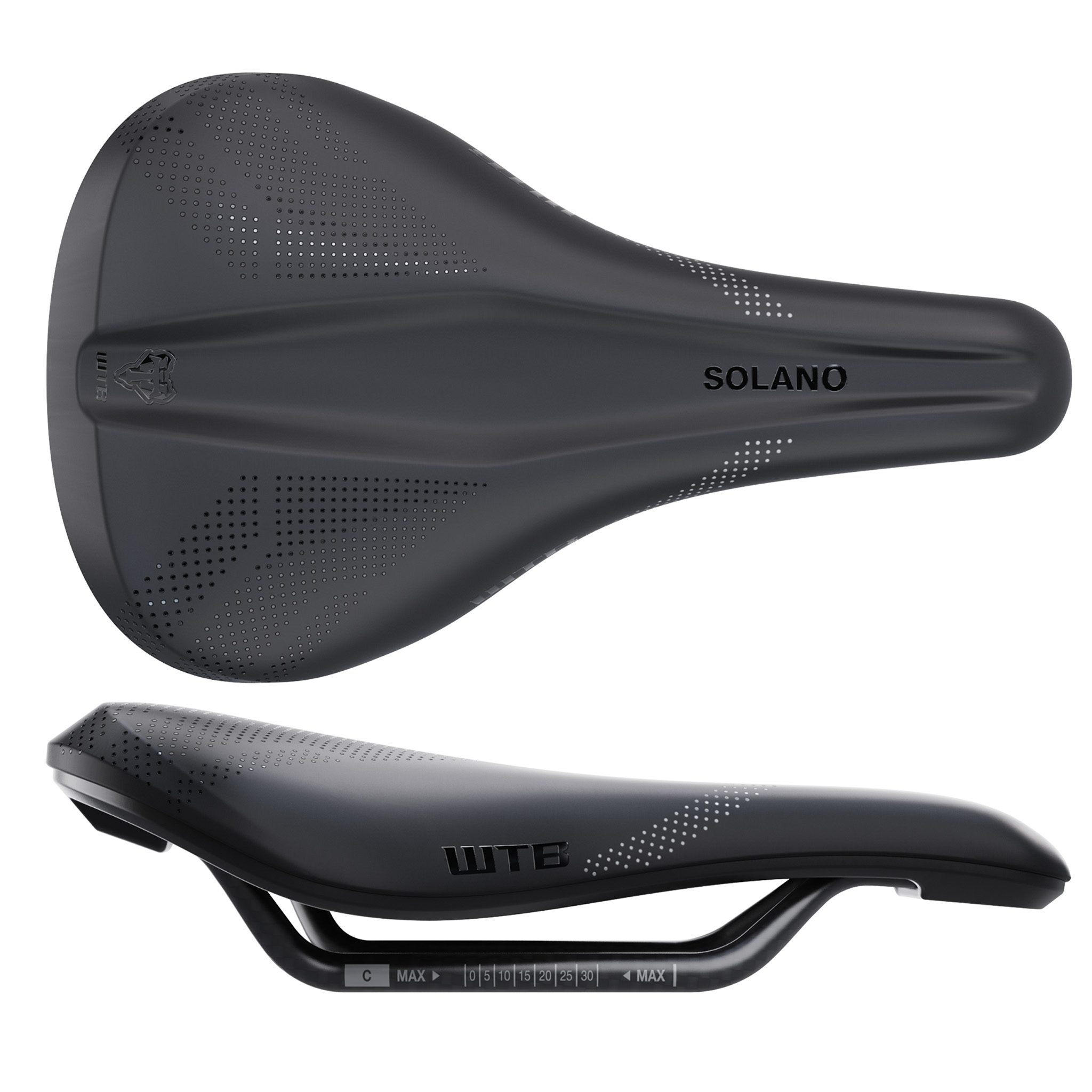 WTB Solano Medium Fusion Form Carbon Black Saddle