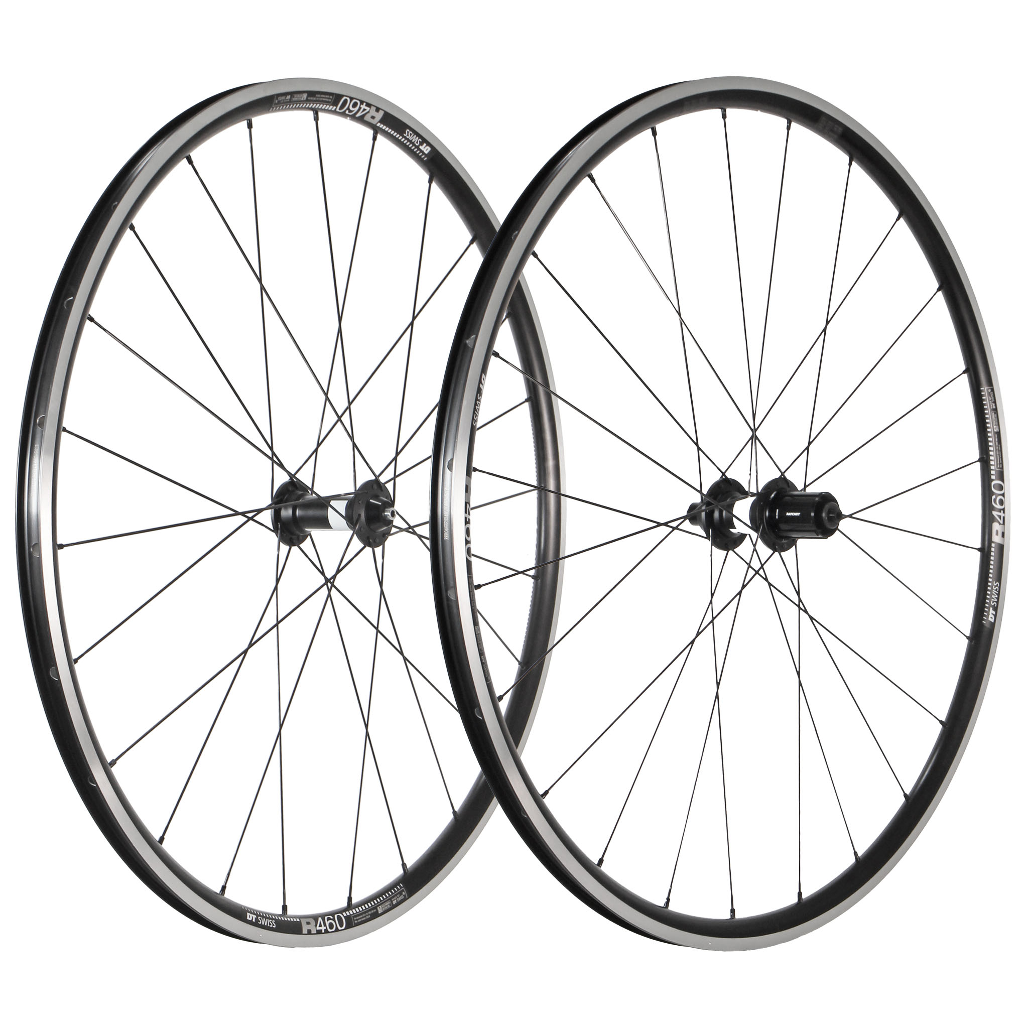Wheel Factory DT R460 700c DT 350 Wheelset, QRx100/130, HG-rd, Rim