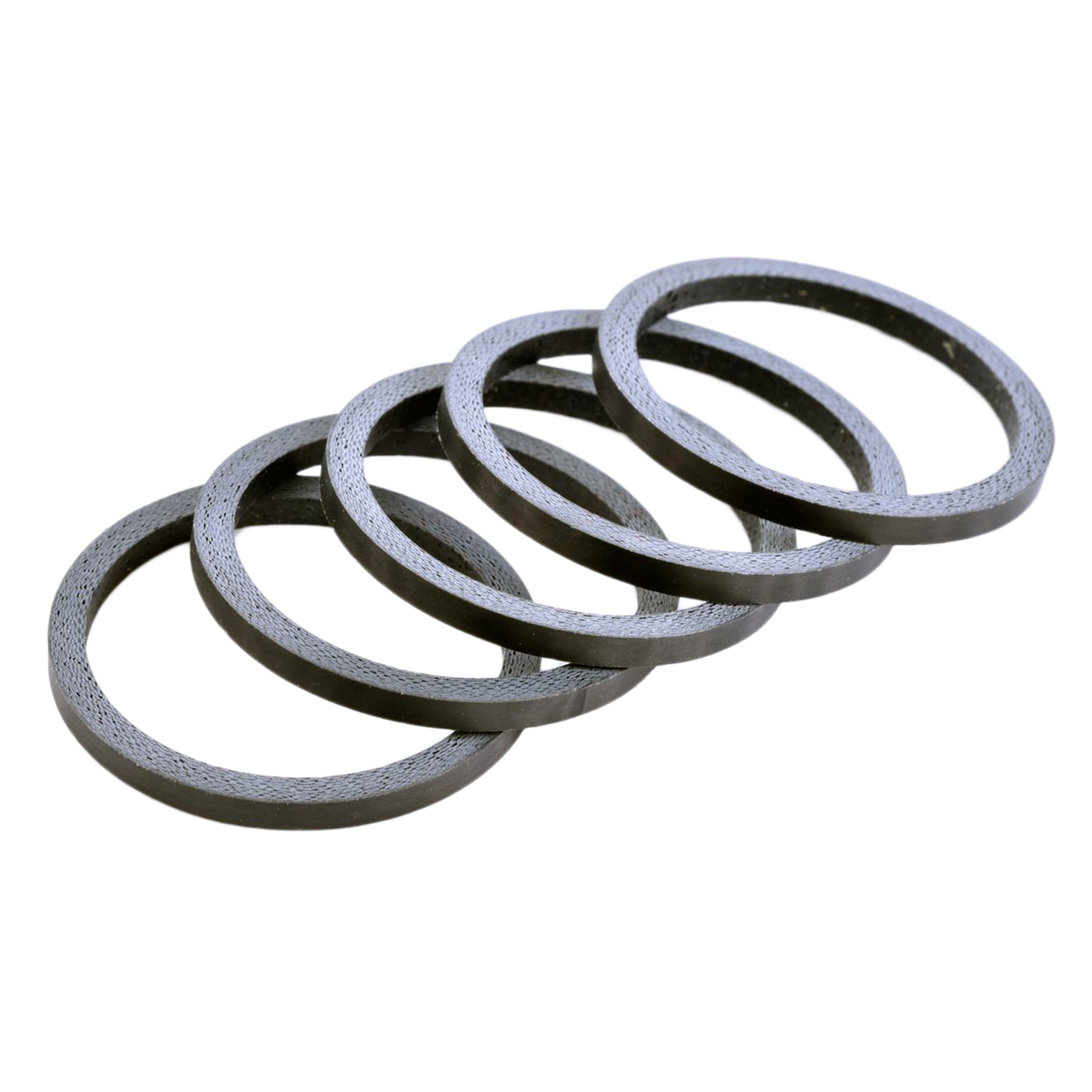 Wheels Mfg Carbon Headset Spacer, 1-1/8", 2.5mm 5/Count - Matte