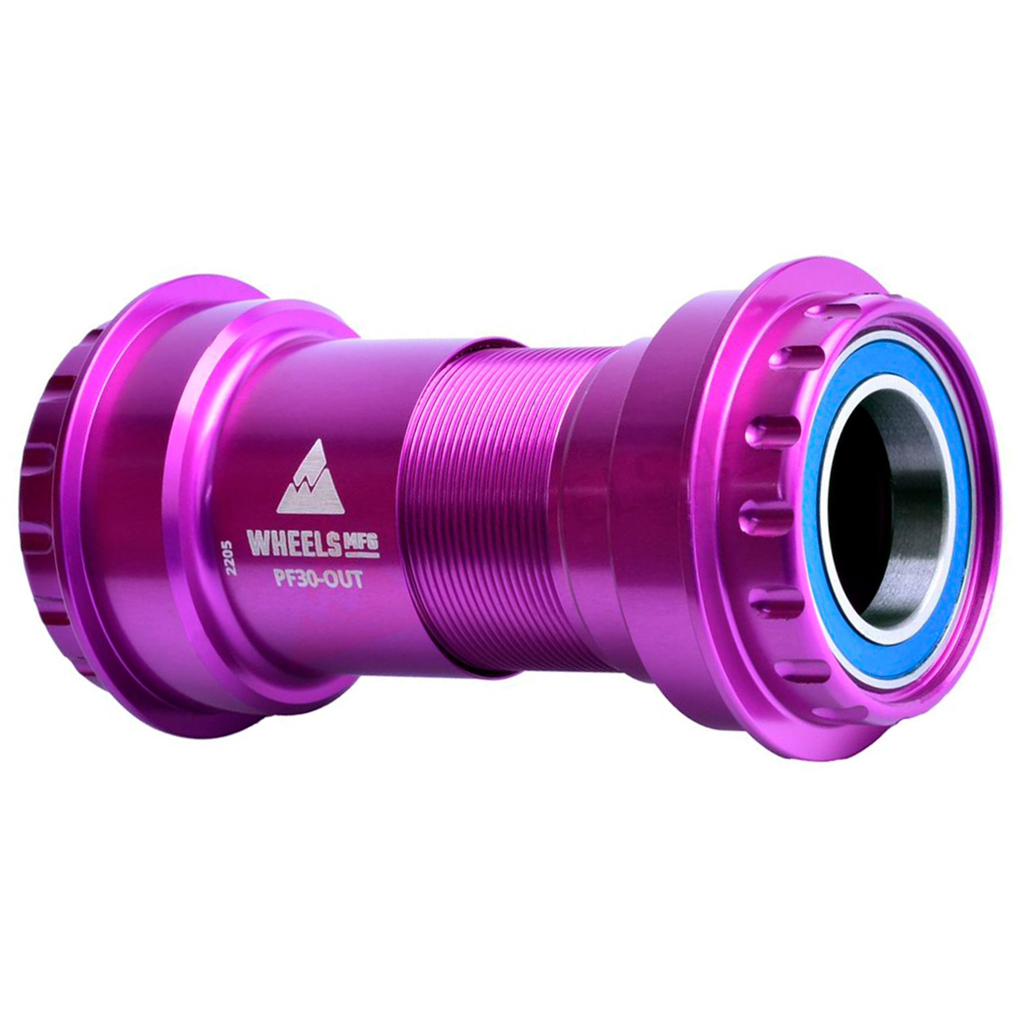 Wheels Mfg PF30 to Outboard BB, 24mm Base Model, Purple