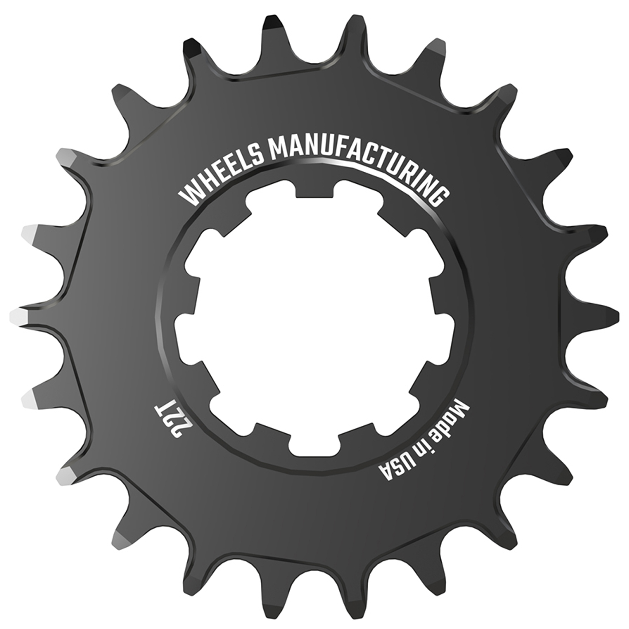 Wheels Mfg SOLO Singlespeed Cog, 22t, Black