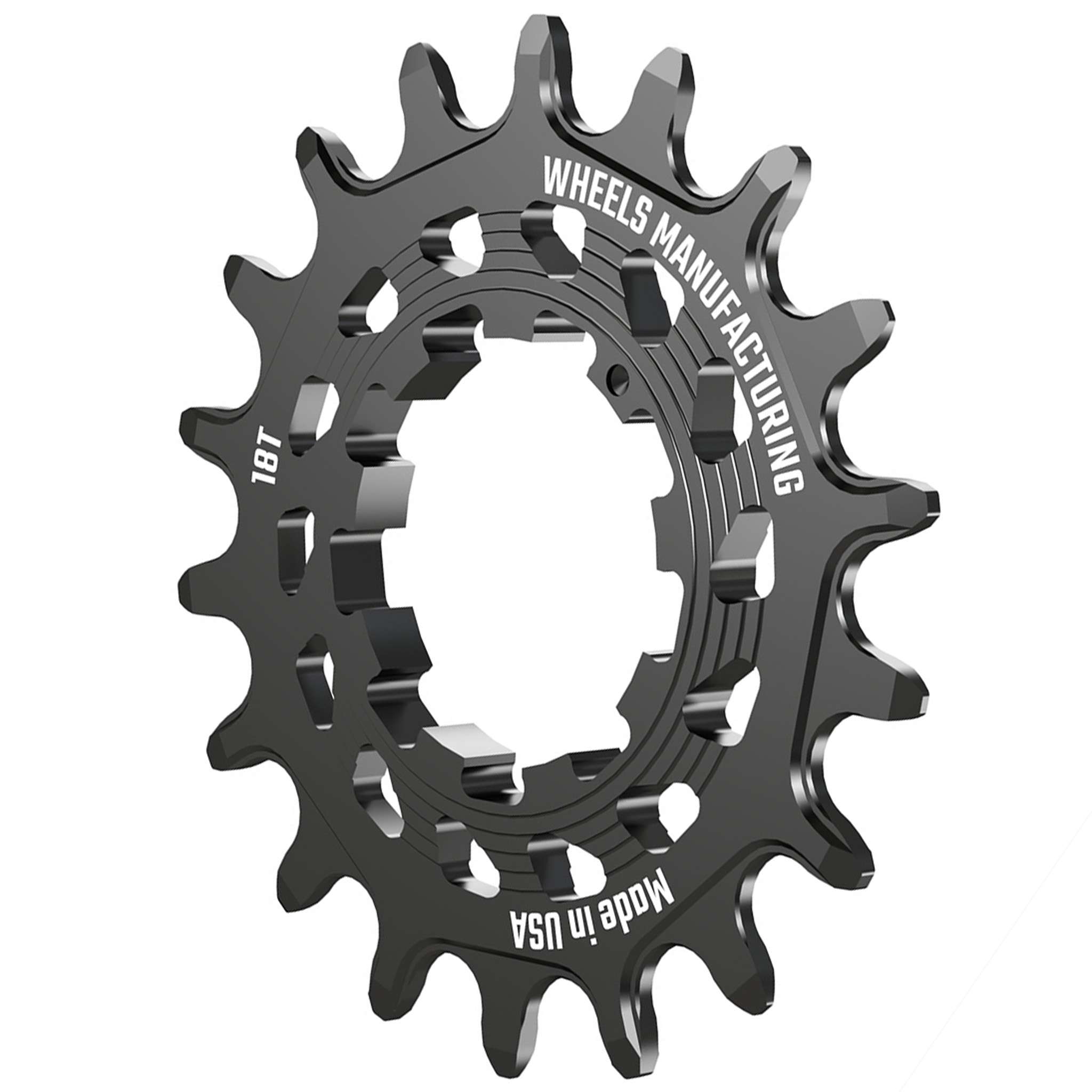 Wheels Mfg SOLO-HG Singlespeed Cog, 18t, Black