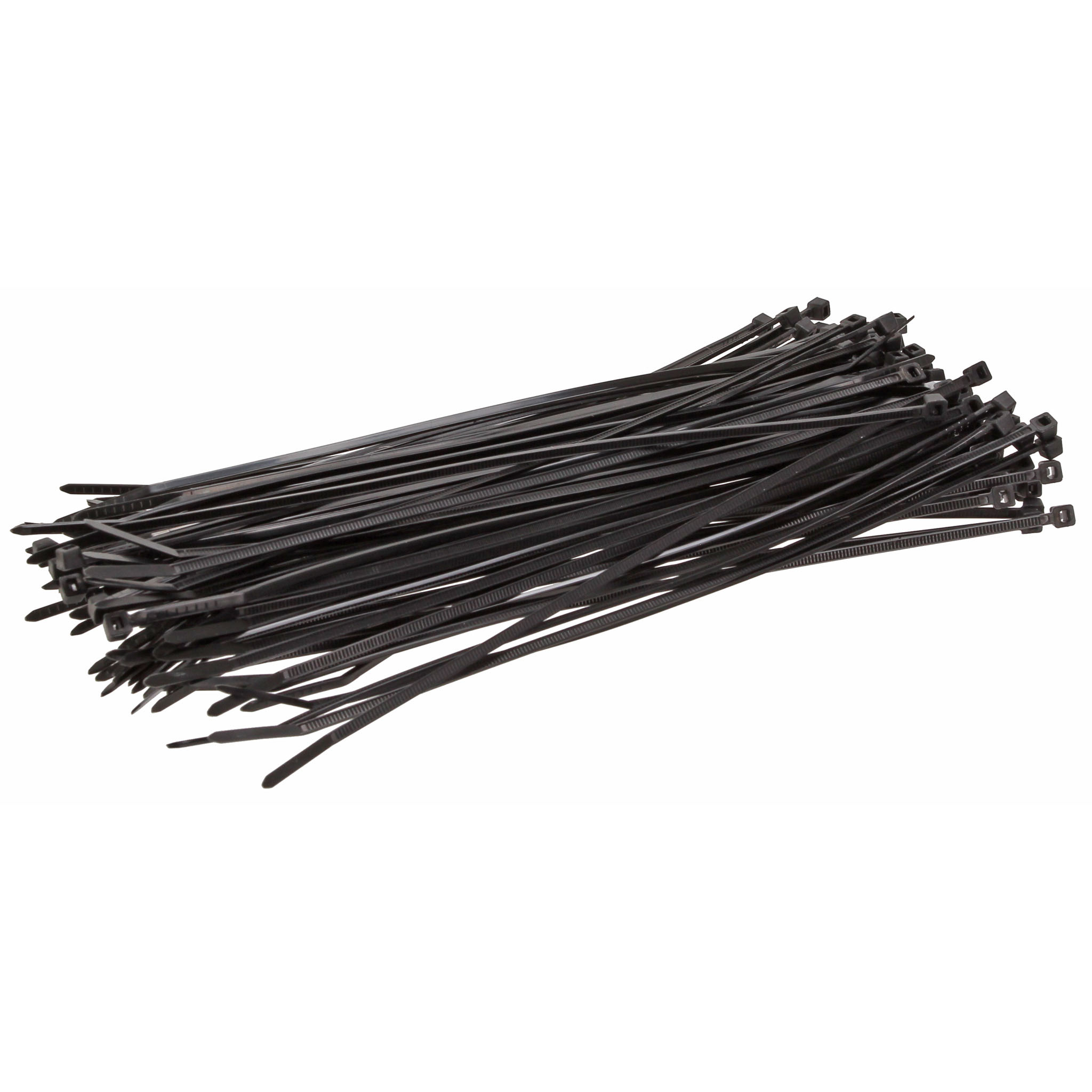 Wheels Mfg Zip Tie Kit, 8" 100pcs - Black