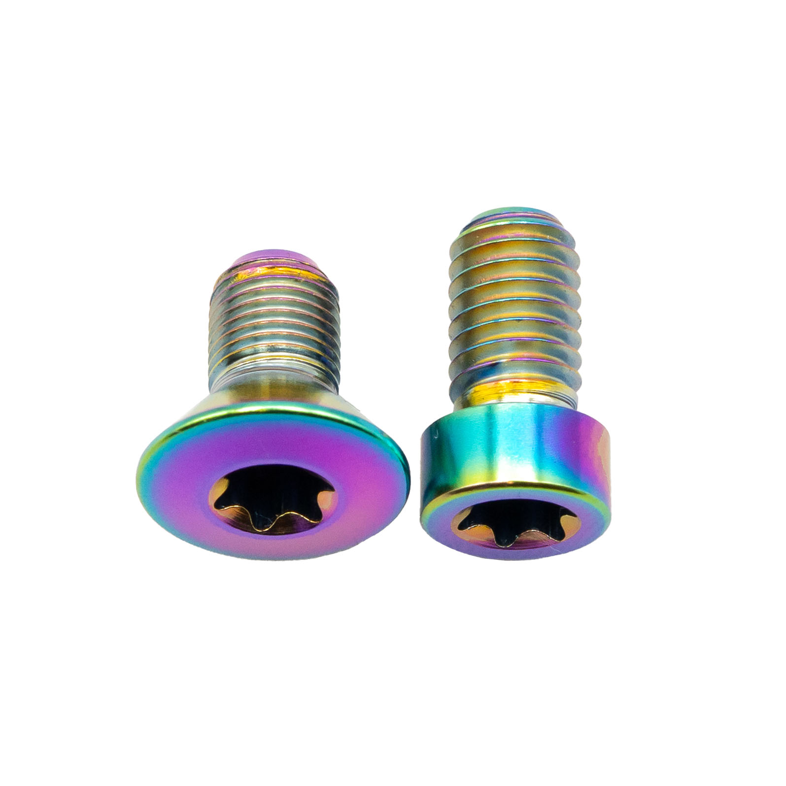 Better Bolts SRAM Matchmaker X Ti Mount Bolts, Rainbow , 2/Count