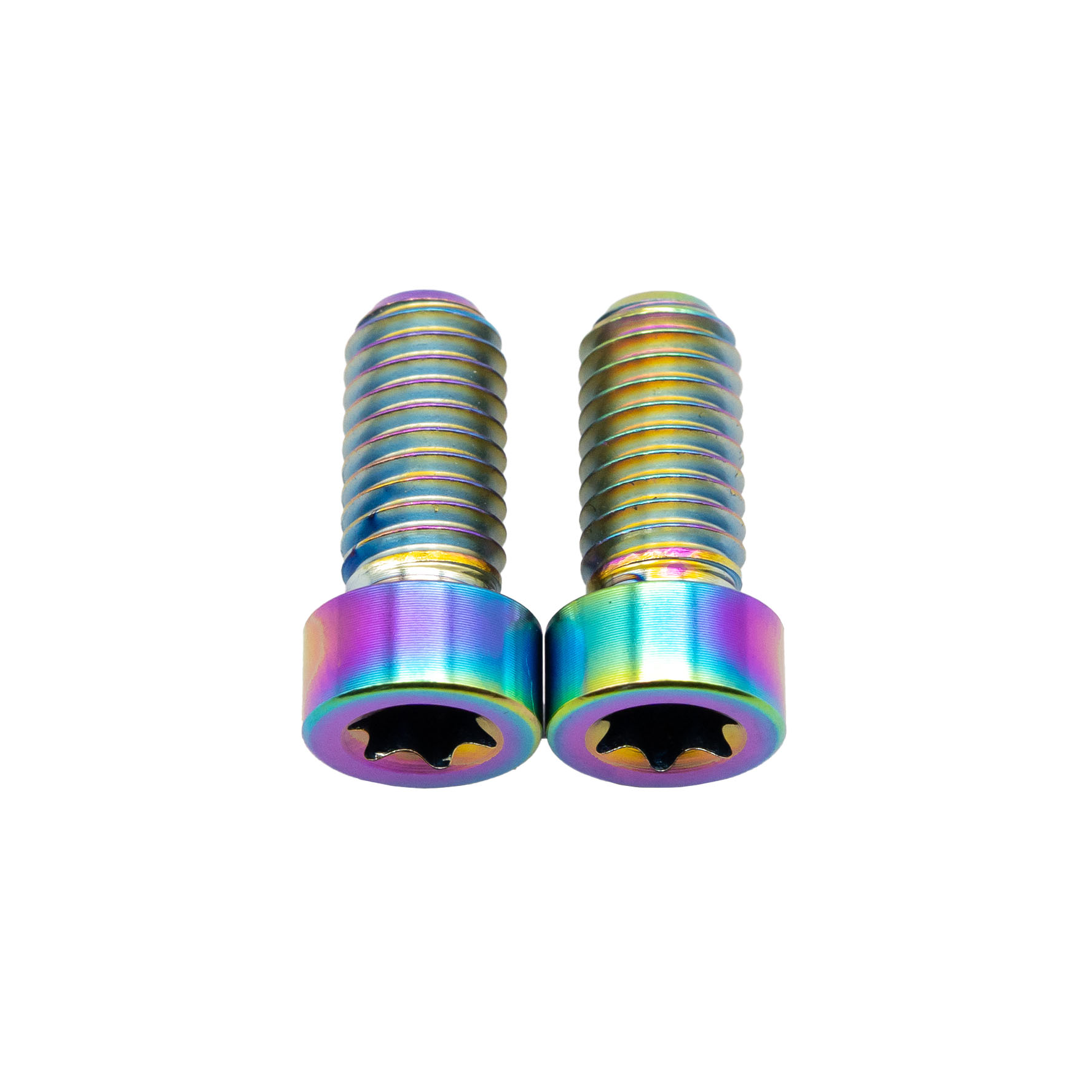 Better Bolts SRAM Matchmaker AXS Ti Mount Bolts, Rainbow, 2/Count