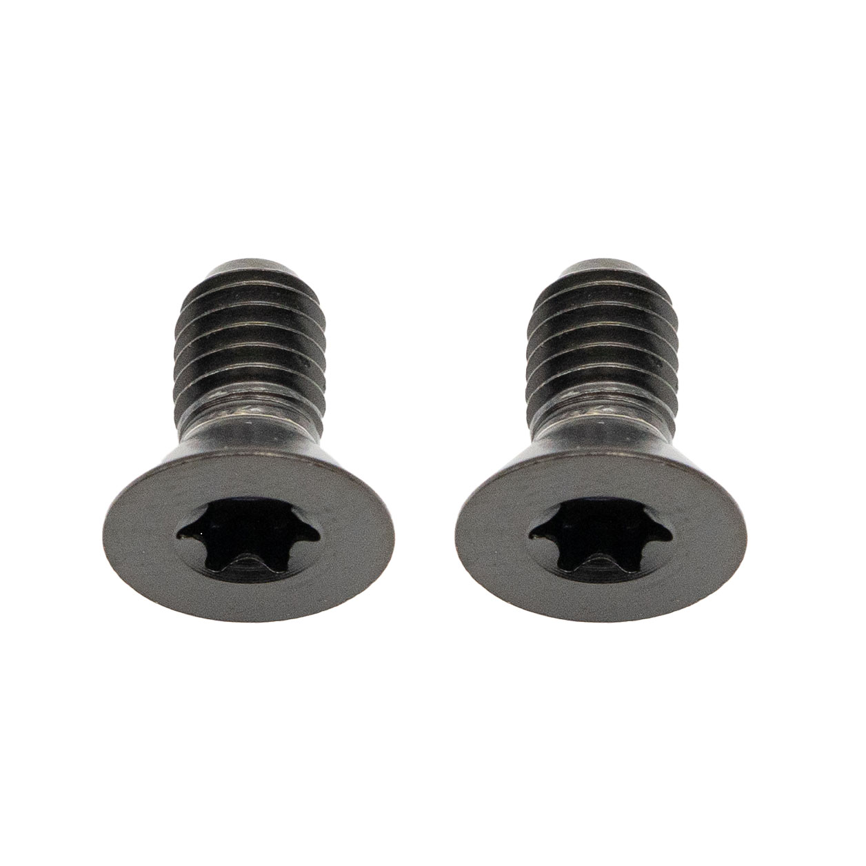 Better Bolts Titanium Flat Mount Bolt Kit, 10mm, Black, 2/Count