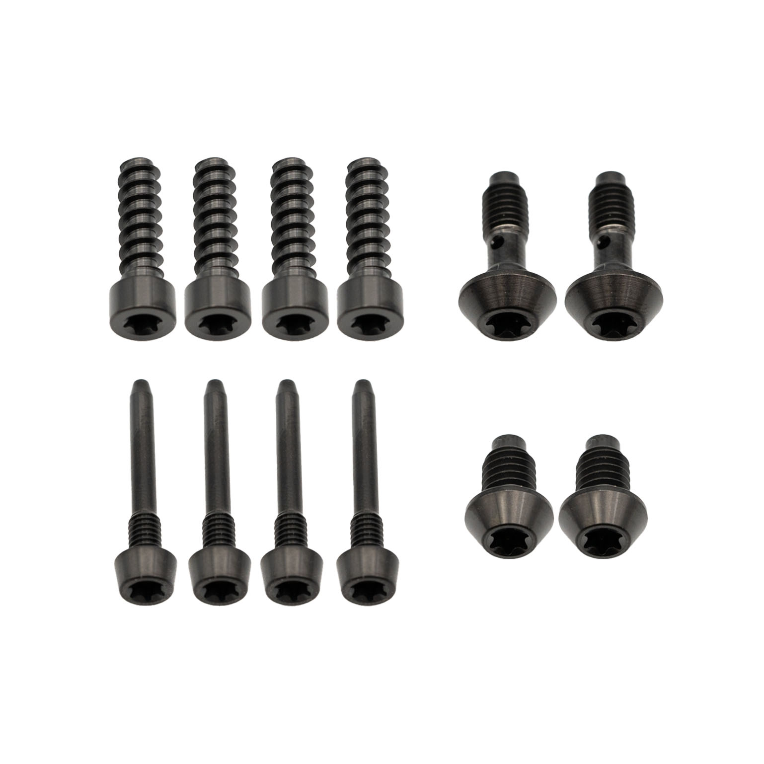 Better Bolts Magura MT Ti Bolt Kit, Black