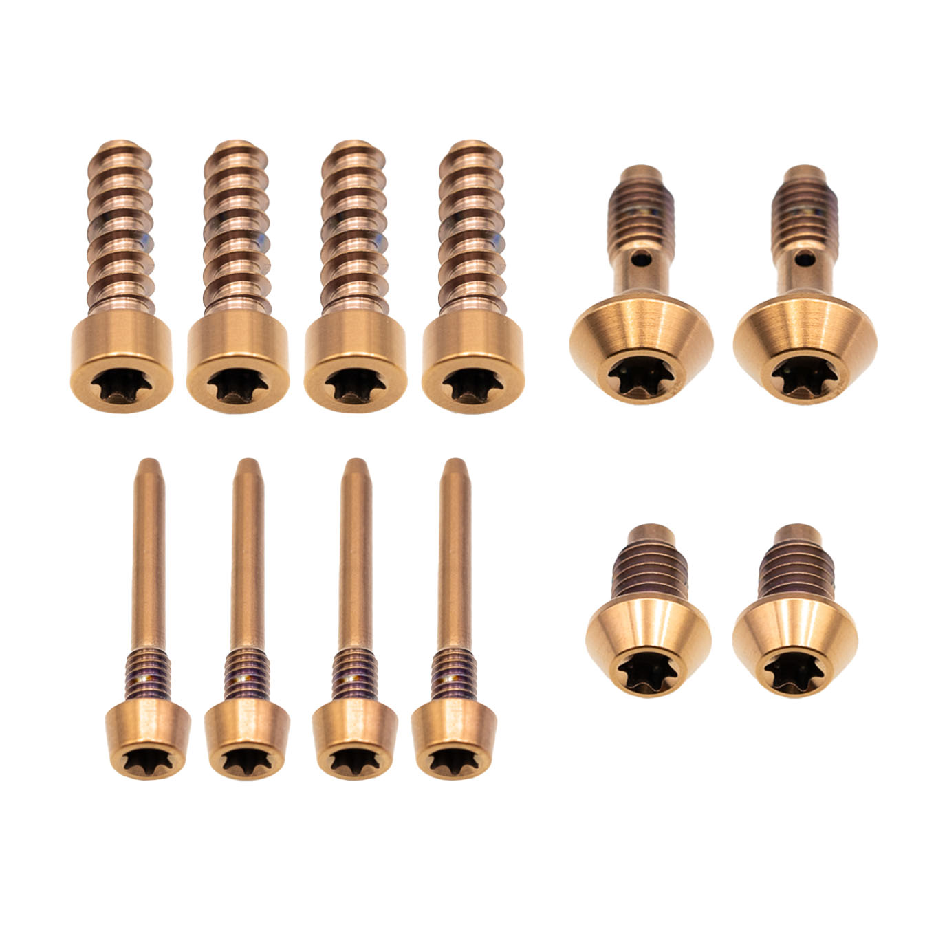 Better Bolts Magura MT Ti Bolt Kit, Copper