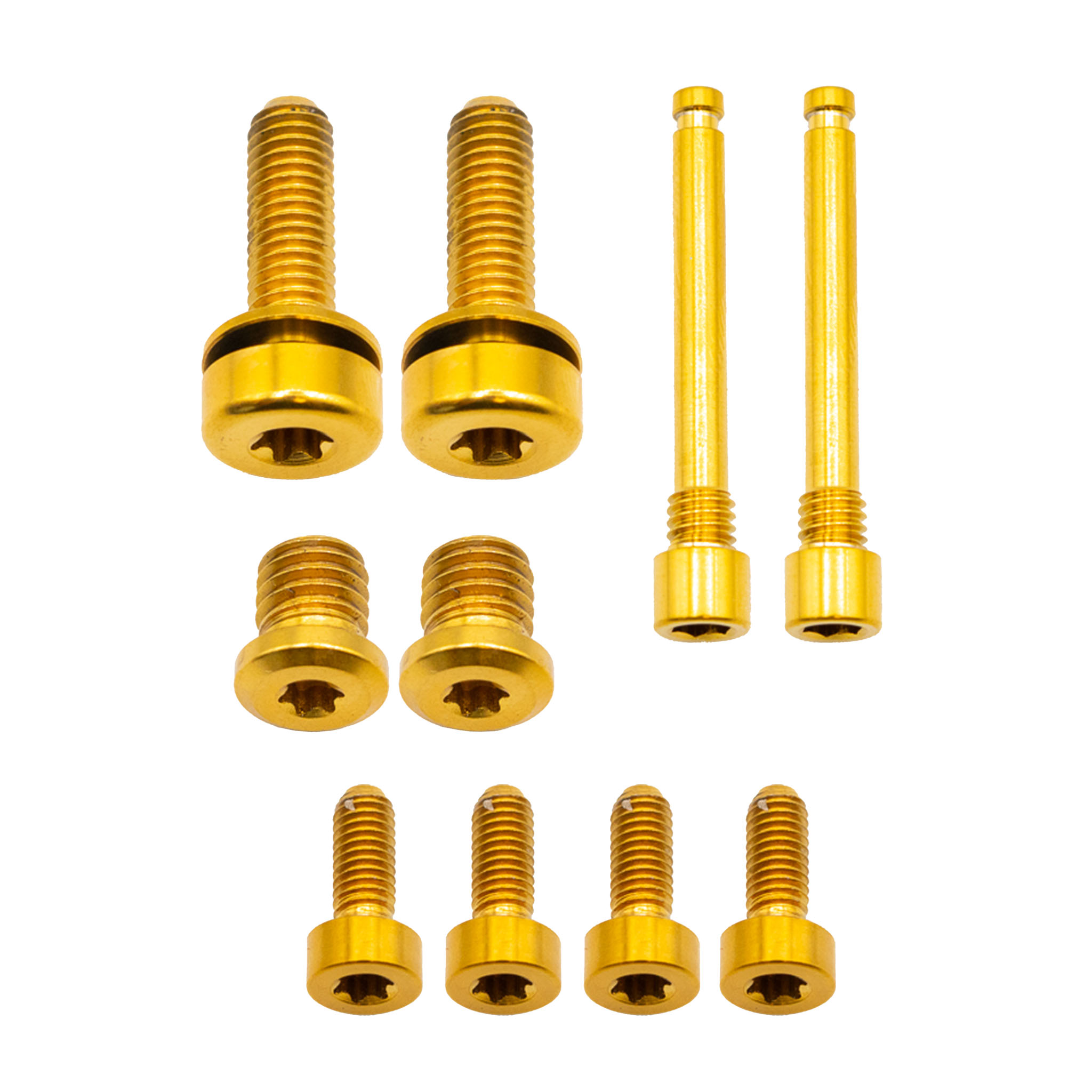 Better Bolts TRP EVO PRO-EVO X Brake Bolt, Gold, 10/Count