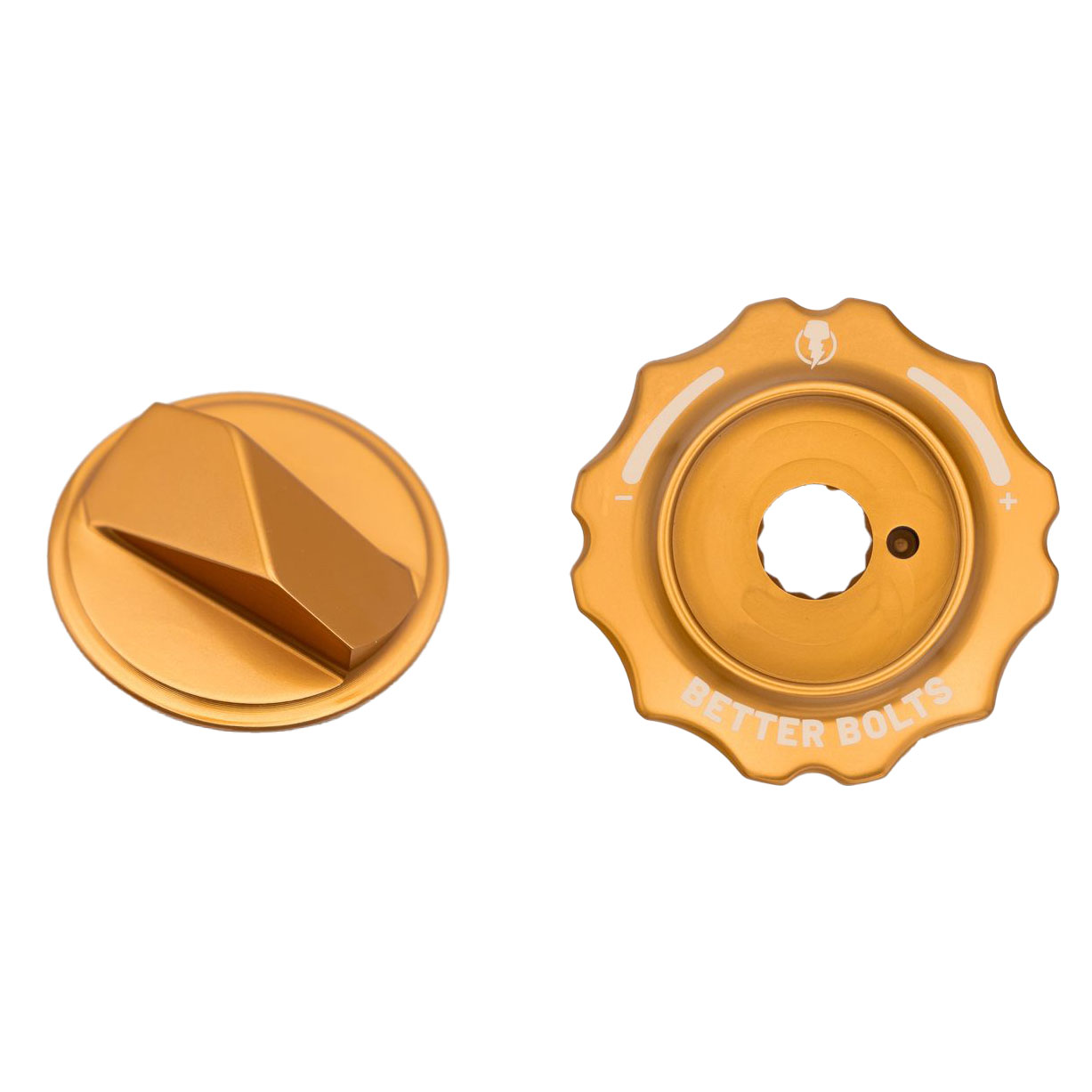 Better Bolts Fork Caps, Fox Grip2/GripX2/GripX 34, Champagne