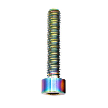 Better Bolts Headset Top Cap Ti Bolt, Rainbow, 1/Count