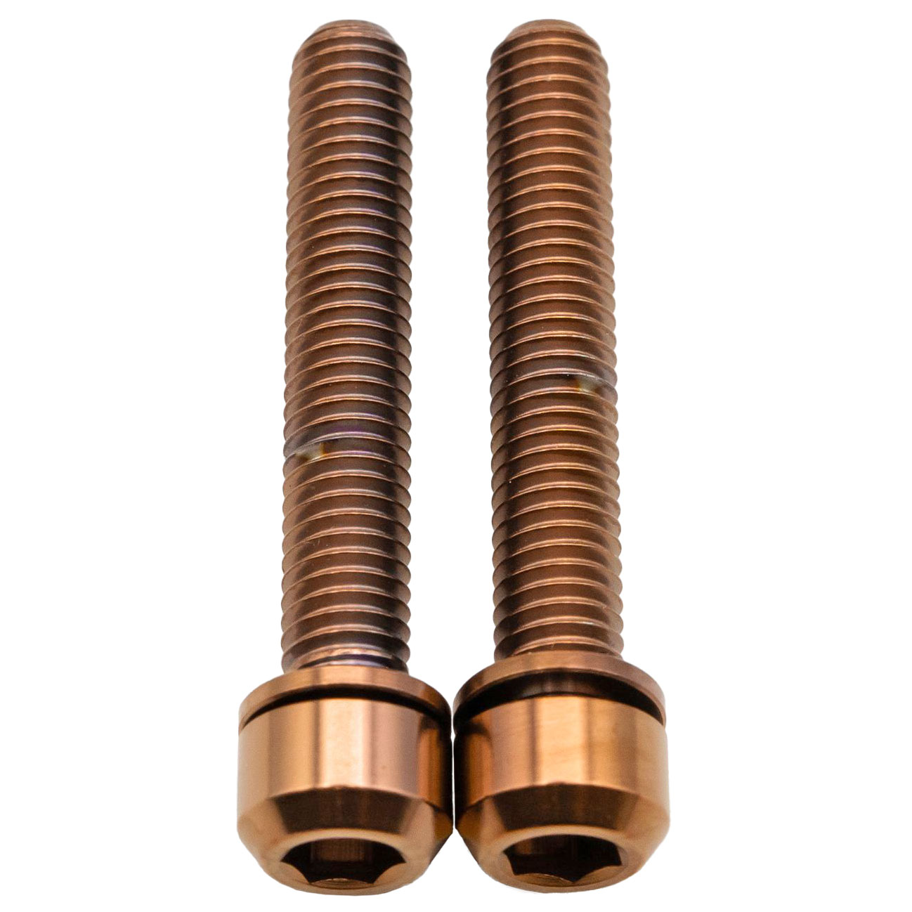 Better Bolts Enve Seat Post Clamp Ti Bolt Kit, Cooper, 2/Count