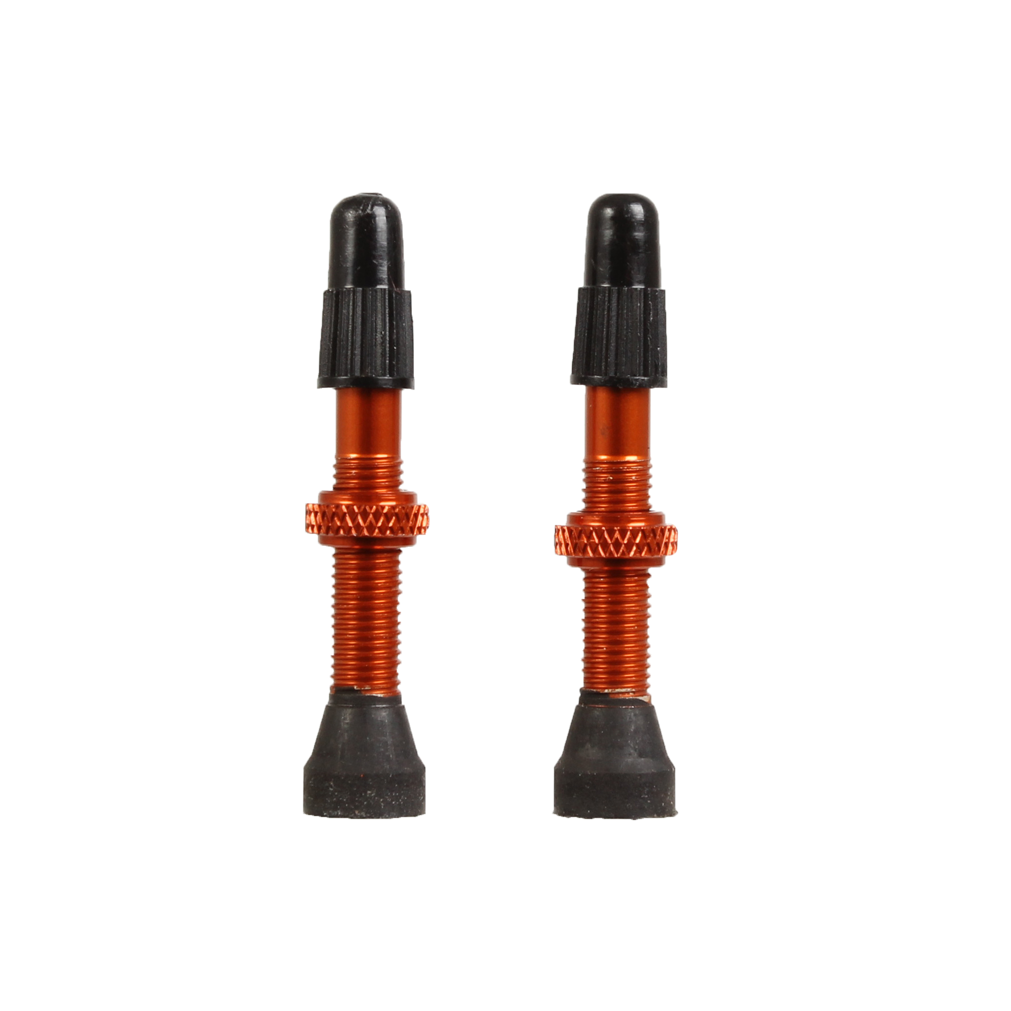 Industry Nine Tubeless Presta Valve Stem, 40mm, Pair, Orange