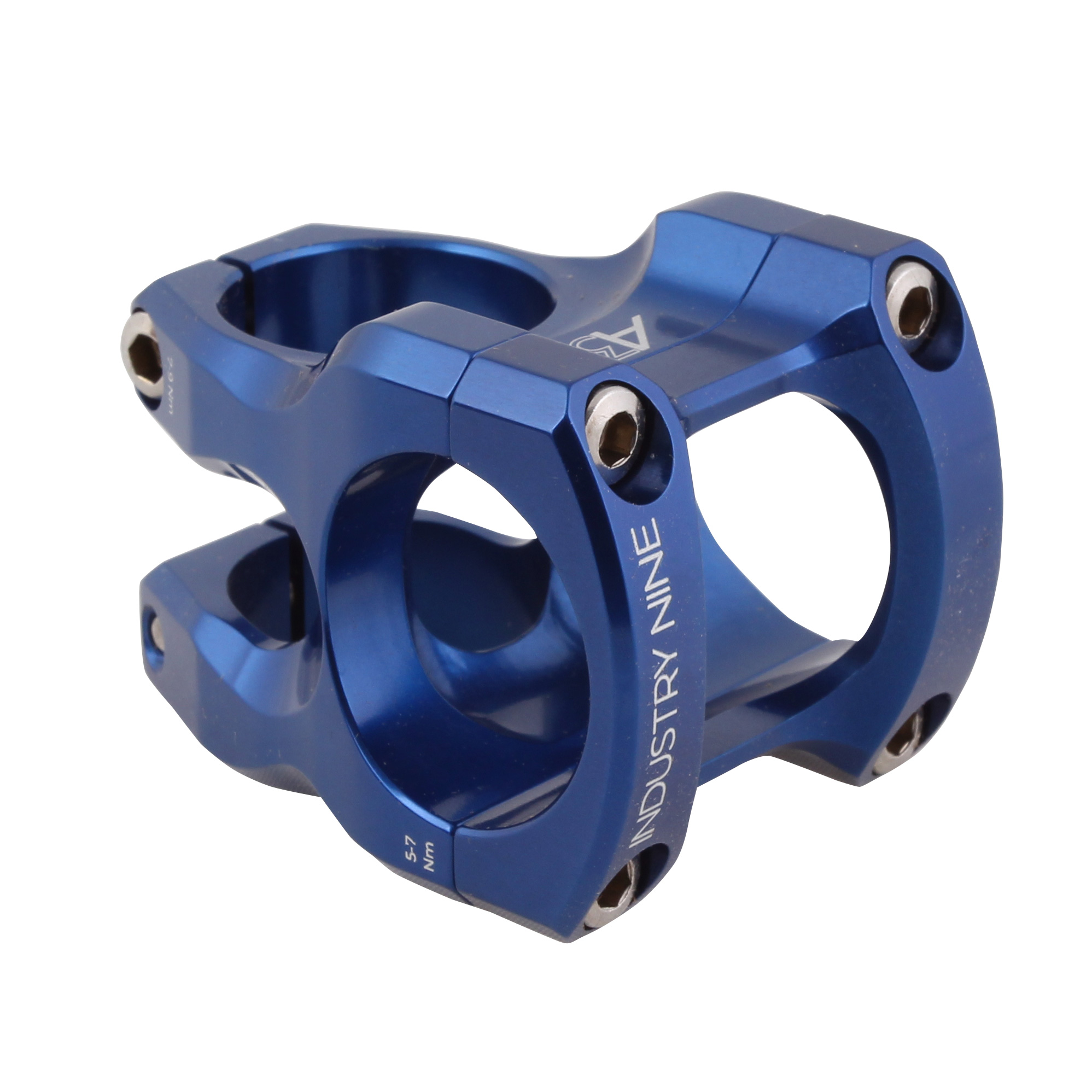 Industry Nine A318 Stem, (31.8) 30mm, Blue