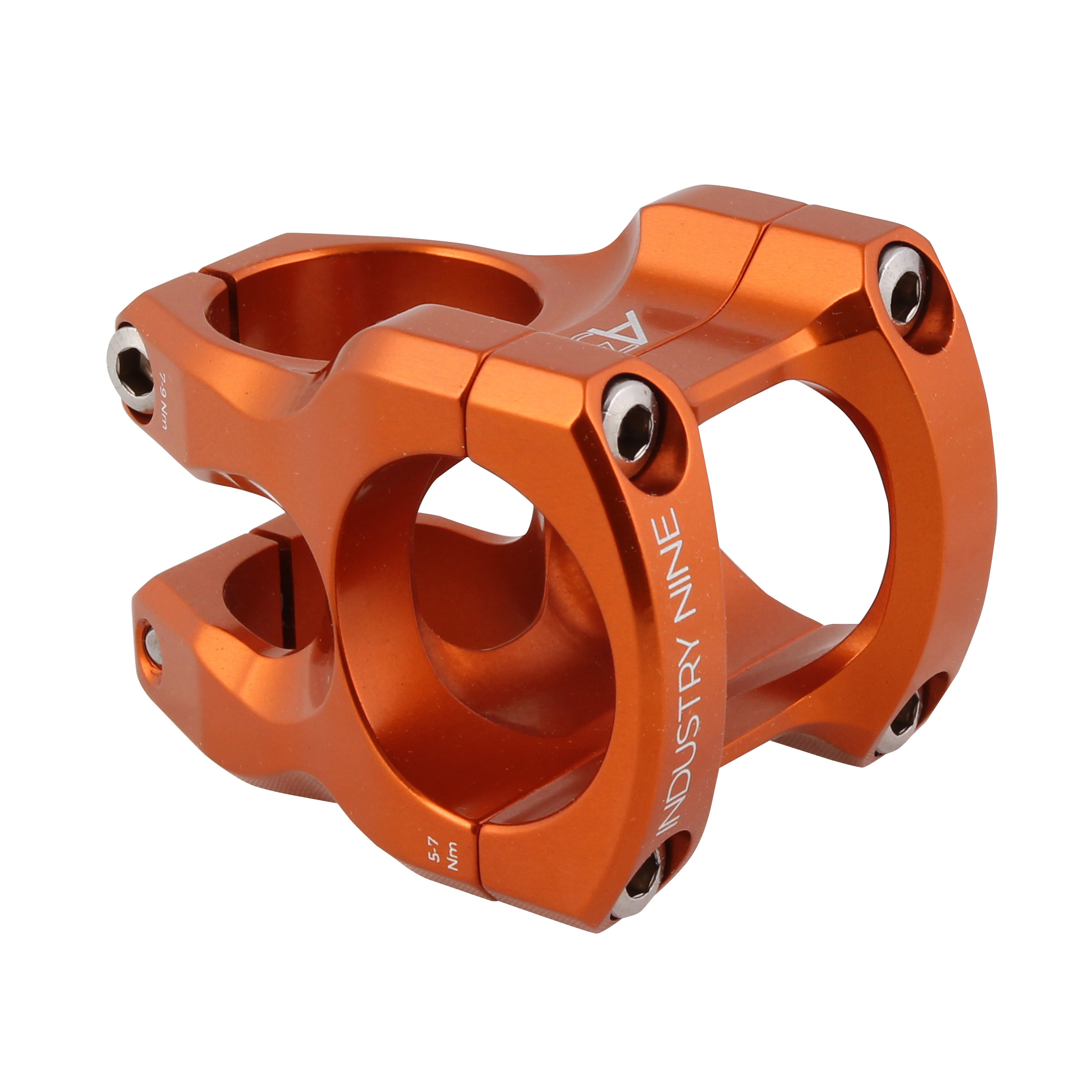 Industry Nine A318 Stem, (31.8) 50mm, Orange