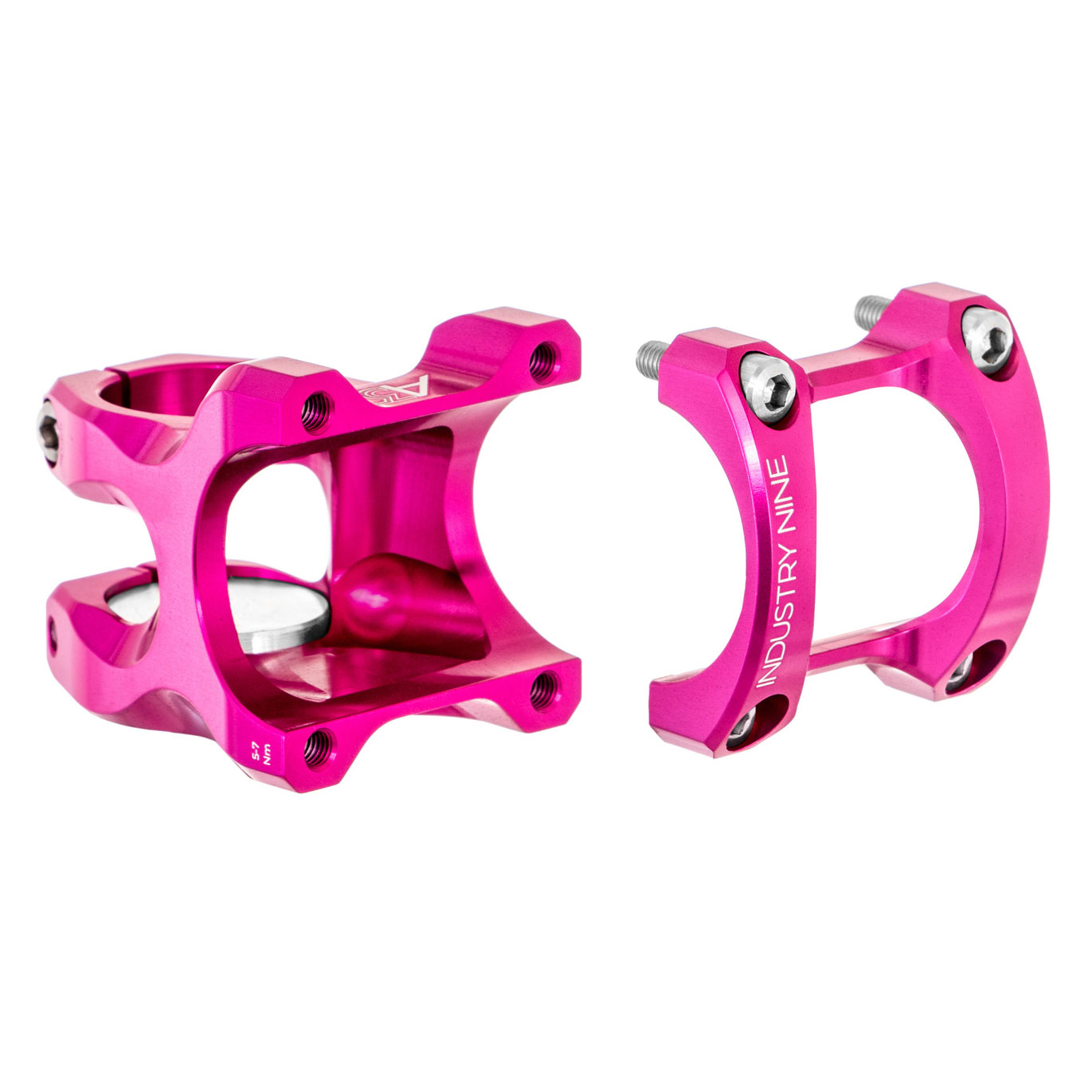 Industry Nine A318 Stem, (31.8) 50mm, Pink