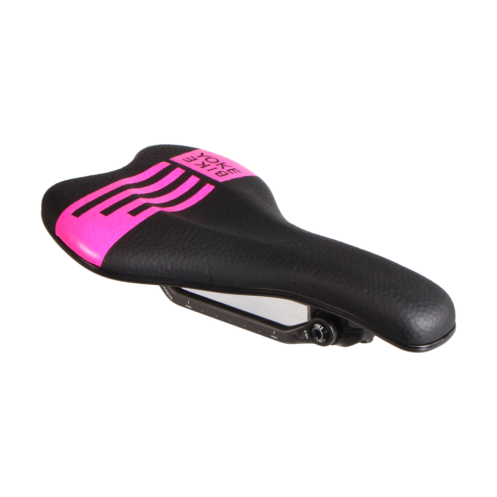 Bike Yoke Sagma Carbon Saddle, 142 - Black/Pink