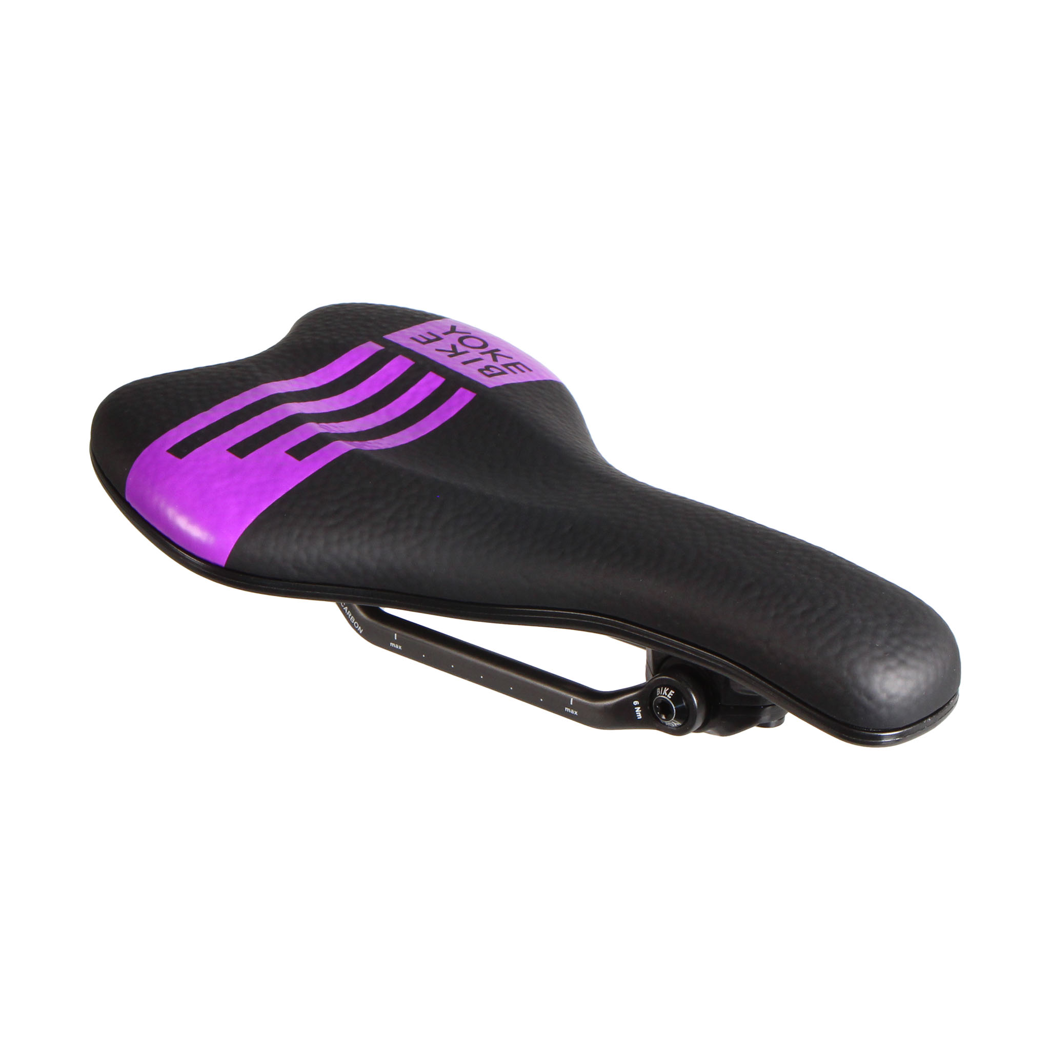 Bike Yoke Sagma Carbon Saddle, 130 - Ltd Ruby