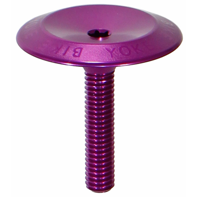 Bike Yoke Topper Top Cap - Purple