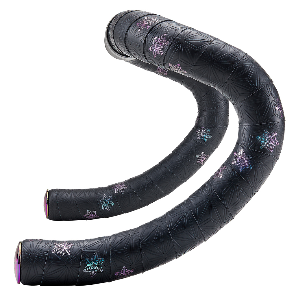 Supacaz Super Sticky Kush Star Fade Handlebar Tape, Oil Slick