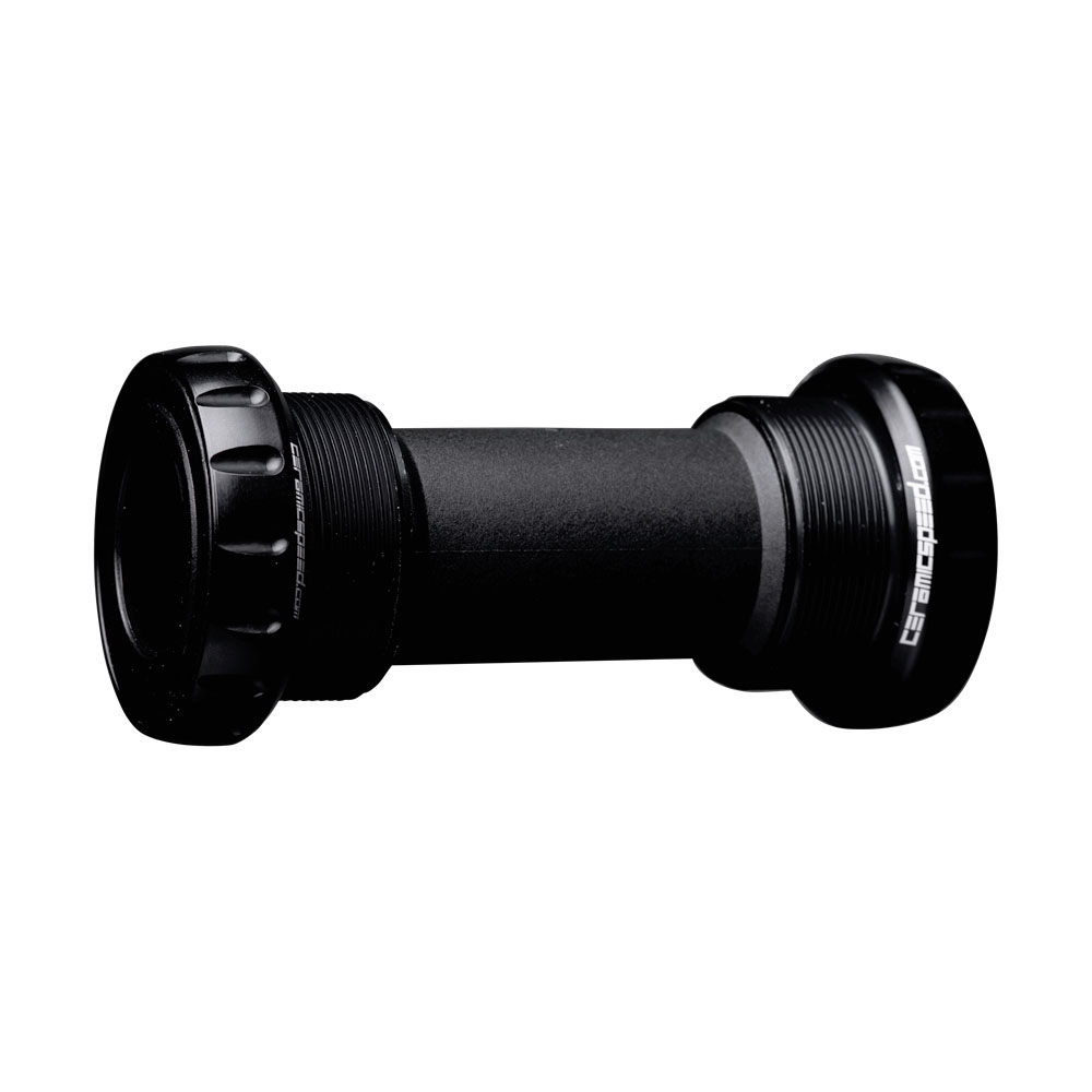 CeramicSpeed BSA Threaded BB, Road, 24mm Coated, Black