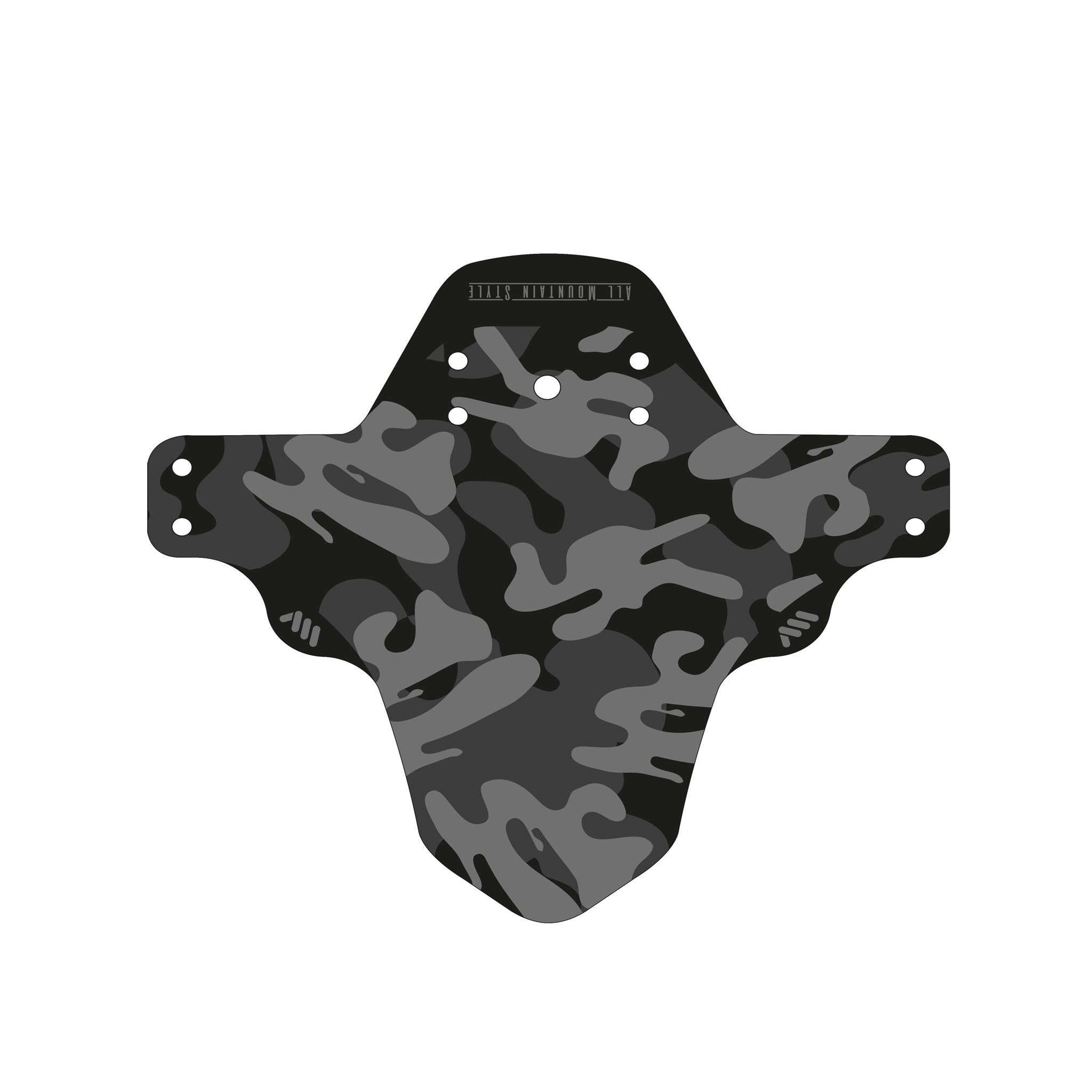 All Mountain Style Mud Guard, Camo/Black