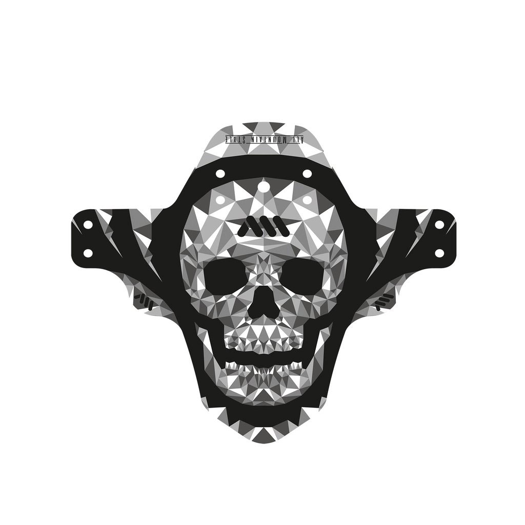 All Mountain Style Mud Guard, Skull
