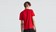 Specialized Men's Wordmark Short Sleeve T-Shirt Flo Red - XS