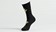 Specialized Techno MTB Tall Logo Socks Black / Hyper Green - S