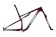 2023 Specialized S-Works Epic Frameset Gloss Red Tint / Black Tint / Flake Silver / Granite - XL