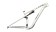 2024 Specialized Epic 8 EVO Pro Frameset Satin White Fog Tint / Smoke - S