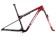 2024 Specialized S-Works Epic World Cup Frameset Gloss Red Tint / Flake Silver Granite / Metallic White Silver - XS