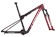 2024 Specialized S-Works Epic World Cup Frameset Gloss Red Tint / Flake Silver Granite / Metallic White Silver - XS