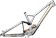 2024 Specialized Demo Race Frameset Gloss Silver Dust / Metallic Sulphur - S3