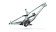2027 Specialized S-Works Demo 11 Frameset Gloss Agave Grey / Metallic White Silver - S5