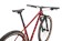 2022 Specialized Chisel Comp Gloss Red Tint Fade Over Brushed Silver / Tarmac Black / White W / Gold Pearl - M
