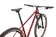 2022 Specialized Chisel Comp Gloss Red Tint Fade Over Brushed Silver / Tarmac Black / White W / Gold Pearl - L