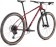 2022 Specialized Chisel Comp Gloss Red Tint Fade Over Brushed Silver / Tarmac Black / White W / Gold Pearl - M